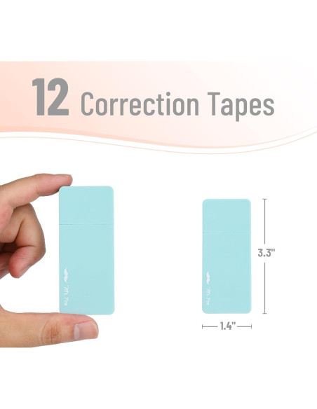 Cinta Correctora Mr. Pen Pastel 12 Pcs 0.51 cm x 600.84 cm Cinta Correctora Mr. Pen Pastel 12 Pcs 0.51 cm x 600.84 cm