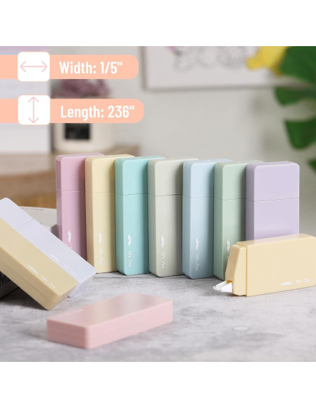 Cinta Correctora Mr. Pen Pastel 12 Pcs 0.51 cm x 600.84 cm Cinta Correctora Mr. Pen Pastel 12 Pcs 0.51 cm x 600.84 cm