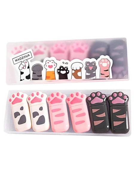 Cinta Correctora Blanca PANDENNER - Paquete de 6 Mini Dispensadores Cinta Correctora Blanca PANDENNER - Paquete de 6 Mini Dispensadores