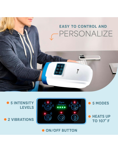 Masajeador de Mano LifePro Legra con Calor y Compresión Masajeador de Mano LifePro Legra con Calor y Compresión