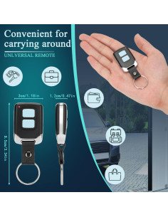 Control Remoto Universal para Puerta de Garaje Pevxou 2-Pack 2