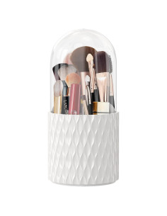 Organizador de Brochas de Maquillaje DooGooCoo Rotatorio 360
