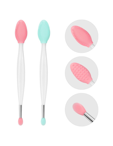 Cepillo Exfoliante de Labios Unaone - 2 Piezas Silicona Cepillo Exfoliante de Labios Unaone - 2 Piezas Silicona