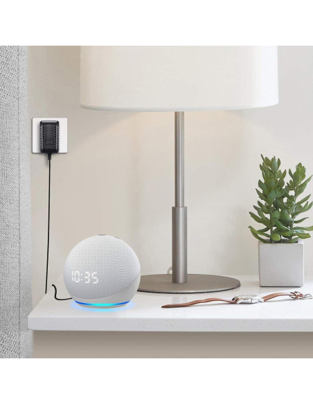 Cable de Alimentación 15W para Alexa Echo Dot y Echo Show Cable de Alimentación 15W para Alexa Echo Dot y Echo Show