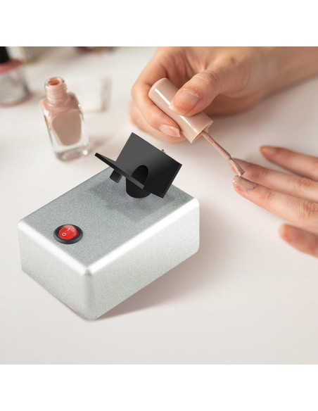 Agitador de Esmalte de Uñas Hiborth 3200 RPM Portátil Negro Agitador de Esmalte de Uñas Hiborth 3200 RPM Portátil Negro