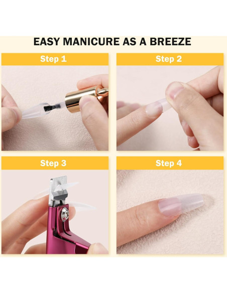 Cortador de Uñas Acrílicas BEZOX Profesional con Cuchilla Afilada Cortador de Uñas Acrílicas BEZOX Profesional con Cuchilla Afilada