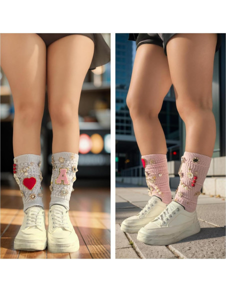 KJML DIY Charms para Calcetines 55 Piezas Accesorios KJML DIY Charms para Calcetines 55 Piezas Accesorios