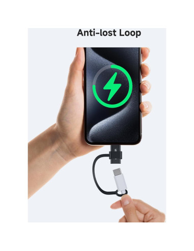 Adaptador USB-C a Lightning Lertosen 27W - Paquete de 4
