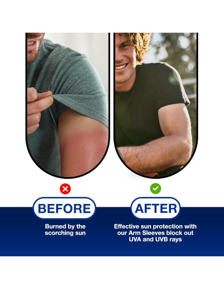 Mangas para brazos ARMORAY SPARTX - Protección UV, Talla Única Mangas para brazos ARMORAY SPARTX - Protección UV, Talla Única