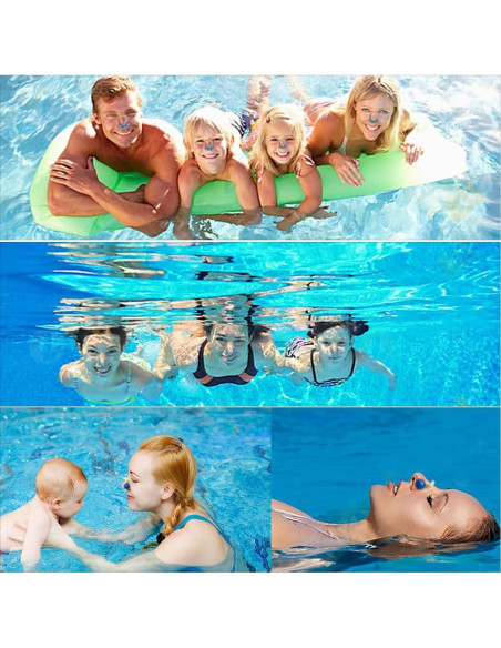 Conjunto de 6 Clips de Nariz de Silicona Zooshine para Natación Conjunto de 6 Clips de Nariz de Silicona Zooshine para Natación
