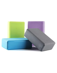 Bloques de Yoga Chilsoby 4 Pcs EVA Antideslizantes 7.62x15.24 cm