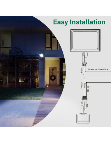 Sensor de Movimiento Treewell TMD182B 180 Ajustable 18m