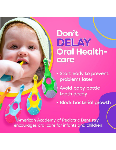 Cepillo de dientes para niños - 4 paquetes - Cerdas suaves Cepillo de dientes para niños - 4 paquetes - Cerdas suaves