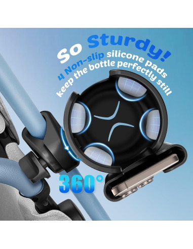 Soporte para Tazas Guiseapue Universal con Soporte para Teléfono