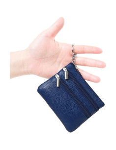 Monedero de Cuero Genuino Cynure para Mujeres Mini 11x9 cm 2