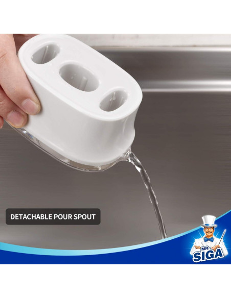 Juego de cepillos de limpieza MR.SIGA para botellas y biberones Juego de cepillos de limpieza MR.SIGA para botellas y biberones