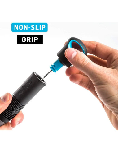 Cepillo de limpieza 2-en-1 BlenderBottle para botellas y popotes