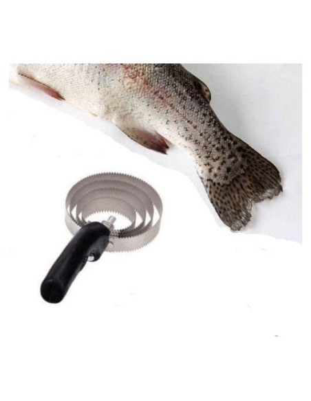 Escalador de Pescado Acero Inoxidable Ergonomico 130g Escalador de Pescado Acero Inoxidable Ergonomico 130g