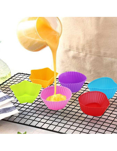 Kit de Divisores de Caja Bento 108 PCS Silicona Reutilizable