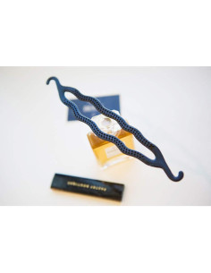 6 Piezas Donut de Plástico Negro SYBL para Peinados 2