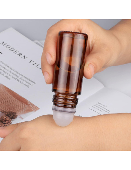 2 Botellas de Vidrio Reutilizables 30ml LNYMZD para Aceite Esencial 2 Botellas de Vidrio Reutilizables 30ml LNYMZD para Aceite Esencial