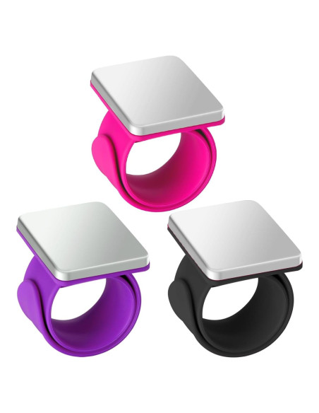 Muñequera Magnética Hilltian 3 PCS para Costura y Manualidades Muñequera Magnética Hilltian 3 PCS para Costura y Manualidades