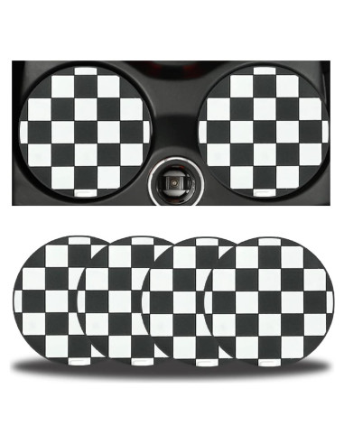 Posavasos para Auto Zipelo 4 Piezas Antideslizantes
