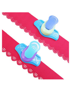 Troquel de Manualidades MIAO JIN 2PCS Perforadora de Papel
