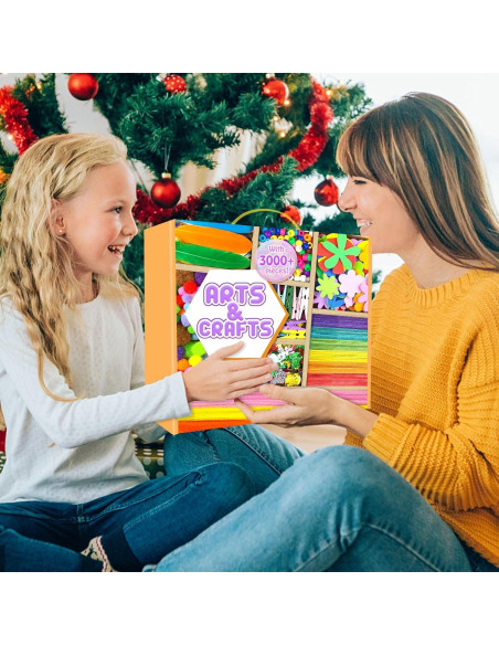 Kit de Manualidades ZEIZHUBN 3000 Piezas para Niños Kit de Manualidades ZEIZHUBN 3000 Piezas para Niños