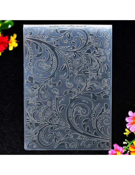 Plantilla de Embossing Kwan Crafts 12.5x17.7cm para Scrapbooking Plantilla de Embossing Kwan Crafts 12.5x17.7cm para Scrapbooking
