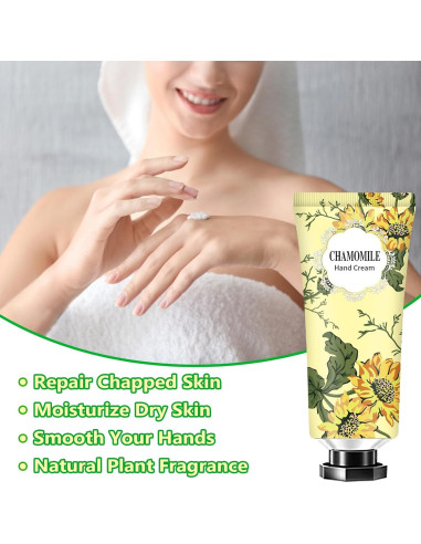 Set de 10 Cremas de Manos Naturales CMWGKBC - Hidratación Profunda