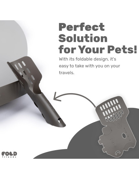 Juego de Suministros Plegables para Gatos FOLD4FRIENDS Juego de Suministros Plegables para Gatos FOLD4FRIENDS