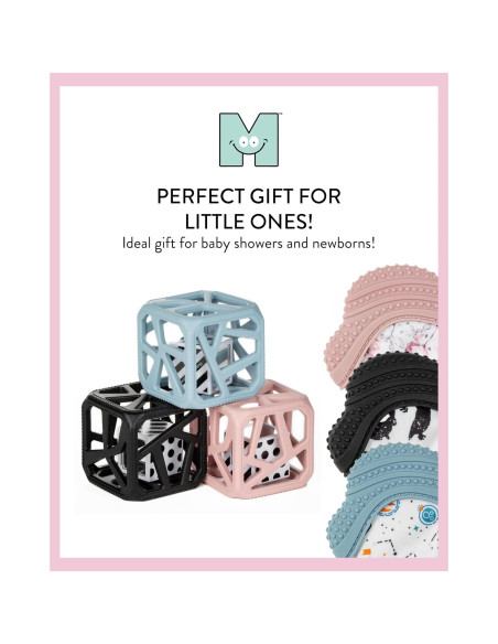 Mitón de Masticar Malarkey Kids Munch Mitt Rosa 15.19x11.4cm Mitón de Masticar Malarkey Kids Munch Mitt Rosa 15.19x11.4cm