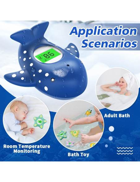 Termómetro Digital de Agua para Bebés Miedecdel - Azul Marino Termómetro Digital de Agua para Bebés Miedecdel - Azul Marino