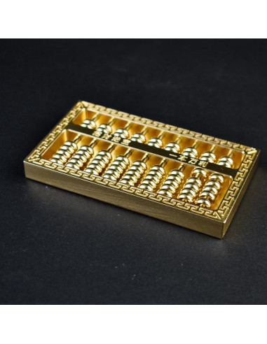 Ábaco Miniatura de Cobre y Latón Ailuter 9.9x5.6 cm