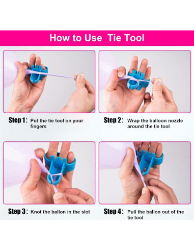 Bomba de Globo Eléctrica Siasky 600W Doble Boquilla Roja