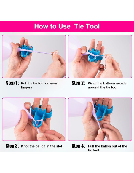 Bomba de Globo Eléctrica Siasky 600W Doble Boquilla Roja