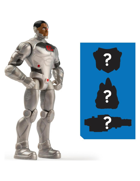 Figura de Acción DC Comics Superman y Cyborg 10 cm 2-Pack Figura de Acción DC Comics Superman y Cyborg 10 cm 2-Pack