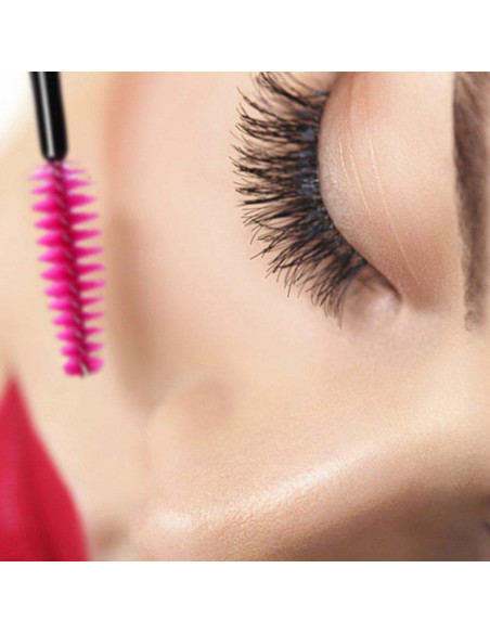 G2PLUS 100 Cepillos Desechables para Pestañas Rosa G2PLUS 100 Cepillos Desechables para Pestañas Rosa