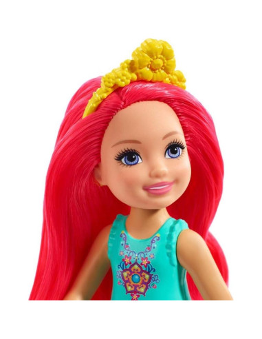 Muñeca Chelsea Sprite Barbie Dreamtopia 18 cm con accesorios