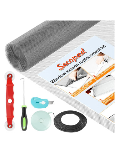 Kit de Reparación de Pantalla Secopad 121,92x449,58cm Gris