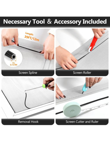 Kit de Reparación de Pantalla Secopad 121,92x449,58cm Gris