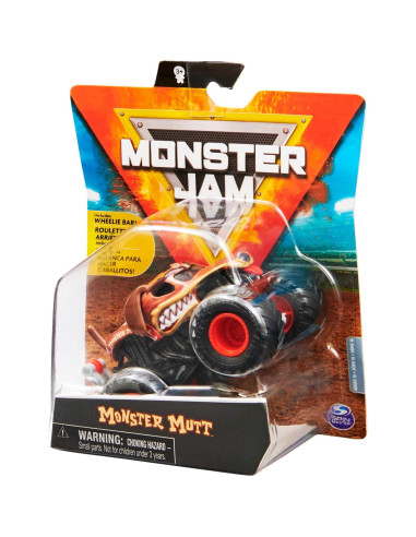 Camión Monstruo Die-Cast Monster Jam Monster Mutt 1:64