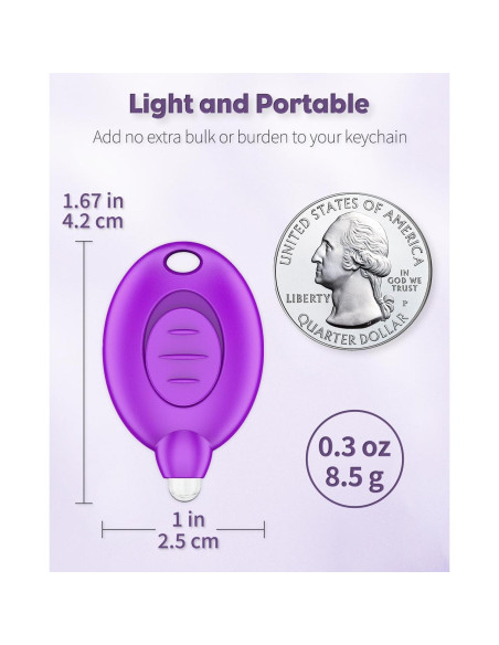 Uniclife Paquete de 5 Mini Linternas LED UV Portátiles Uniclife Paquete de 5 Mini Linternas LED UV Portátiles