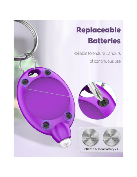 Uniclife Paquete de 5 Mini Linternas LED UV Portátiles Uniclife Paquete de 5 Mini Linternas LED UV Portátiles