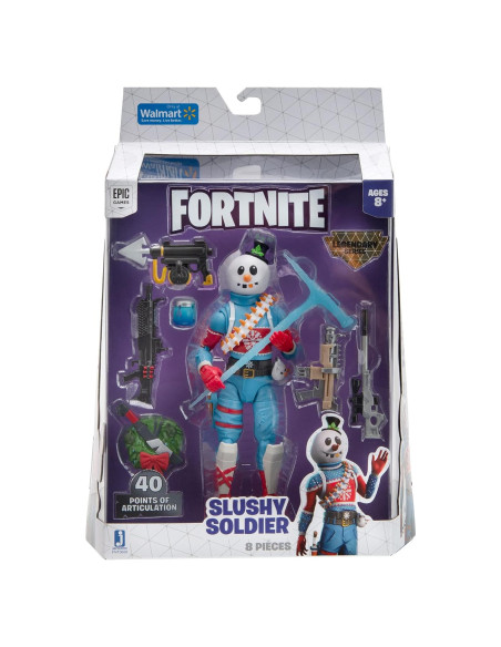 Figura de Acción Fortnite Soldado Slushy 15 cm Detallada Figura de Acción Fortnite Soldado Slushy 15 cm Detallada
