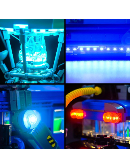 Kit de Iluminación LED BrickBling para Lego 77073 Autobús Fortnite Kit de Iluminación LED BrickBling para Lego 77073 Autobús Fortnite