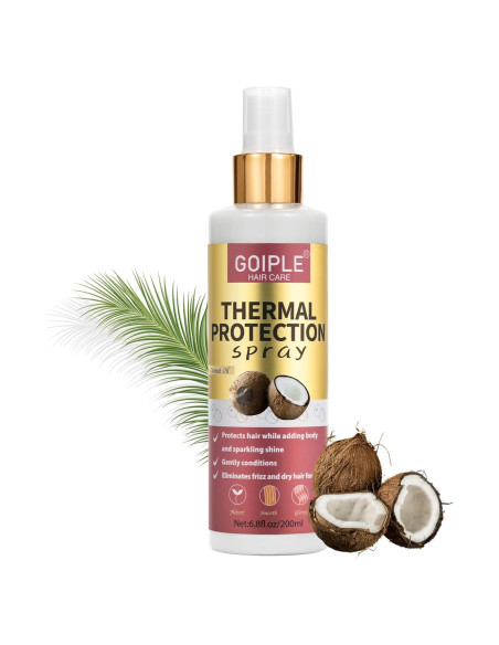 Spray Protector Térmico WOZUTUNT con Aceite de Coco 230g Spray Protector Térmico WOZUTUNT con Aceite de Coco 230g