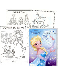 Libro para Colorear Bendon Frozen Elsa 192 Páginas 26.7x19.7cm 2