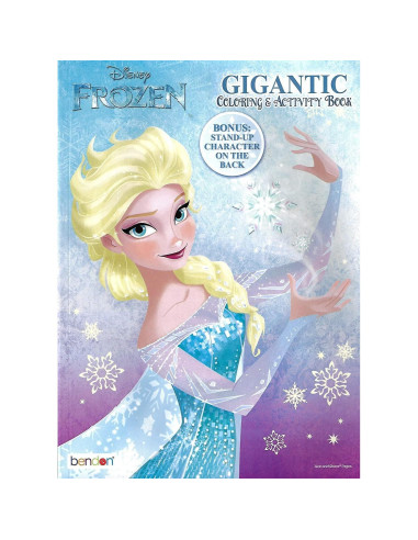 Libro para Colorear Bendon Frozen Elsa 192 Páginas 26.7x19.7cm